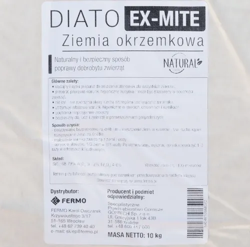 Diatomaceous earth for henbit 10 kg ulotka fermo.webp