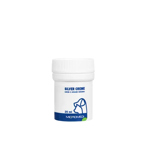 Micromed Vet krém s iónmi striebra 25 ml Krem z jonami srebra Micromed Vet 25 ml