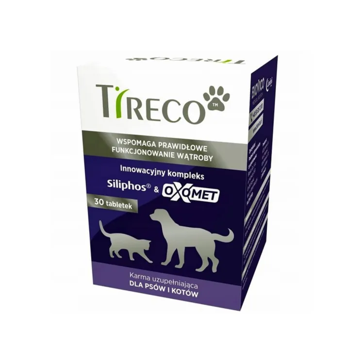 Tireco na wątrobę dla kota i psa 30 szt. Biovico.jpg