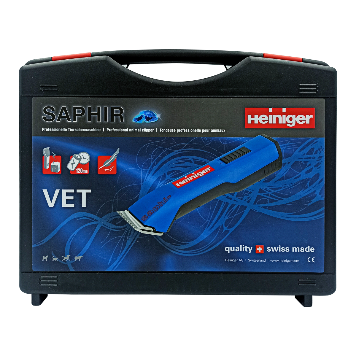 Bezdrôtový holiaci strojček Heiniger Saphir VET