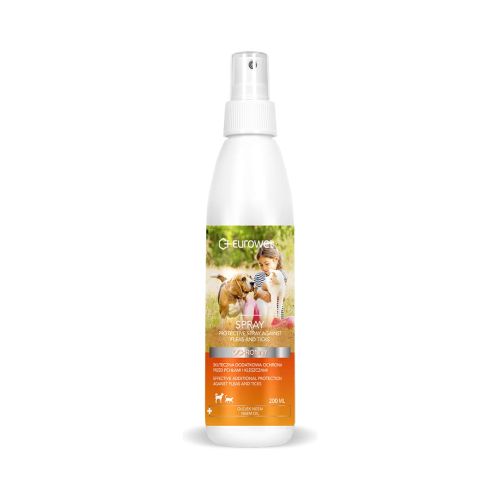 Spray przeciwko kleszczom i pchłom 200 ml Eurowet.jpg