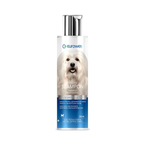 Eurowet hydratačný šampón pre psov Szampon nawilżający dla psów Eurowet 200ml.jpg