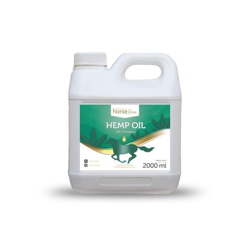 Konopný olej HorseLinePRO Hemp Oil olej konopny HorseLinePRO 2l.jpg