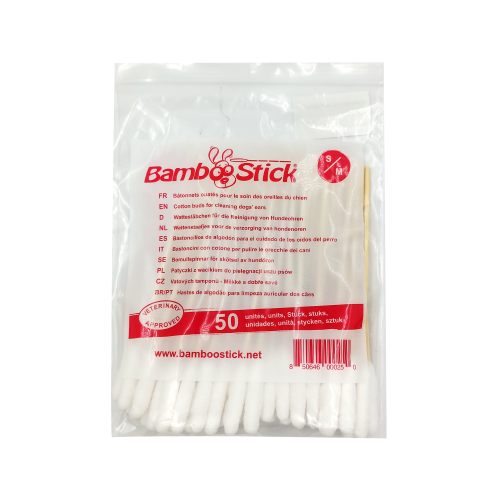 Tyčinky na čistenie uší psov BambooStick 50ks Patyczki_BambooStick_do_czyszczenia_uszu_psa_10szt_M-L.png