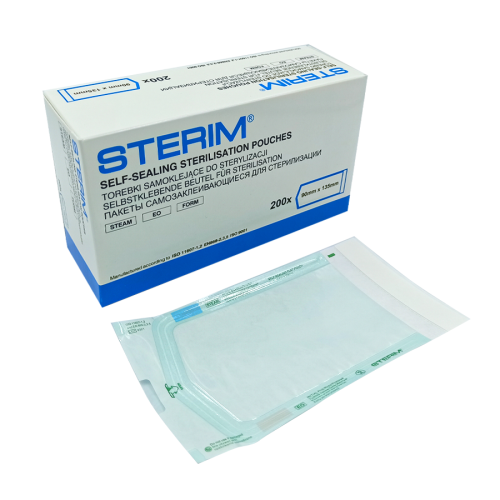 Sterilizačné vrecká 200 ks Torebki do sterylizacji 90 mm x 135 mm 200 szt.png