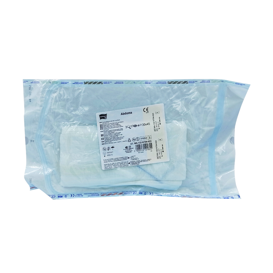 Serweta operacyjna z nitką RTG i tasiemką jałowa.png