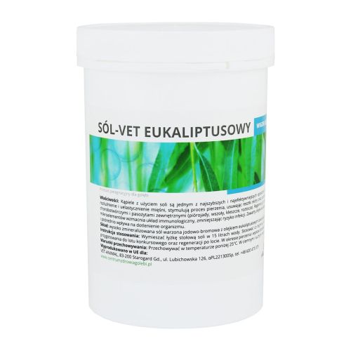 Soľ-VET eukalyptus 650 g