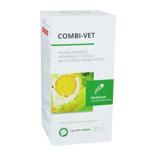 COMBI-VET tekuté kvasnice, MSM a kolagén COMBI-VET płynne drożdże, MSM i kolagen 500g.jpg