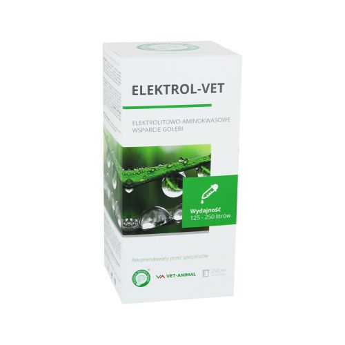 Elektrolyty ELEKTROL-VET ELEKTROL-VET elektrolity 250ml.jpg