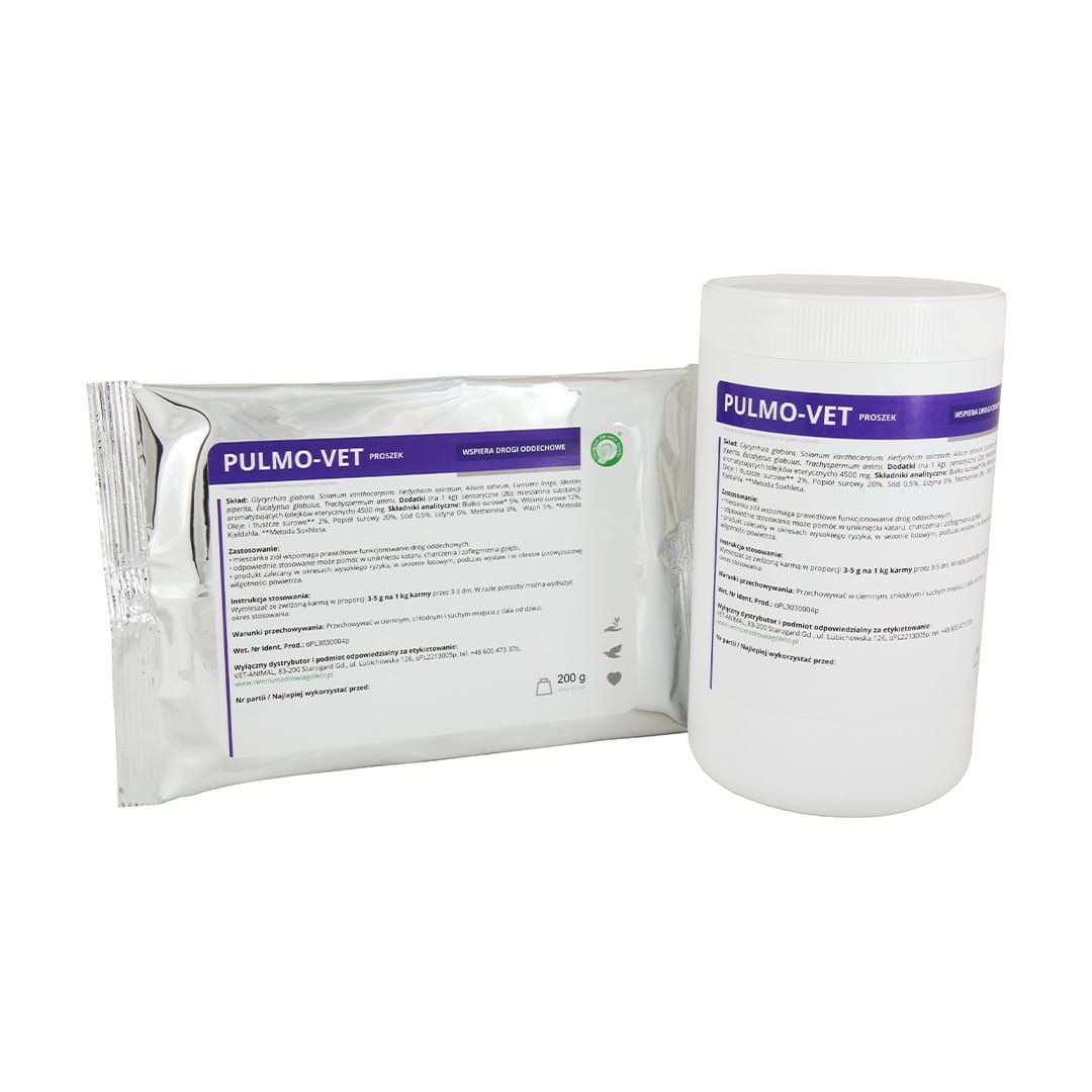 PULMO-VET prášok na dýchacie cesty