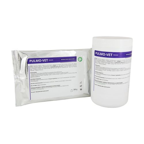 PULMO-VET prášok na dýchacie cesty PULMO-VET drogi oddechowe proszek duo.jpg