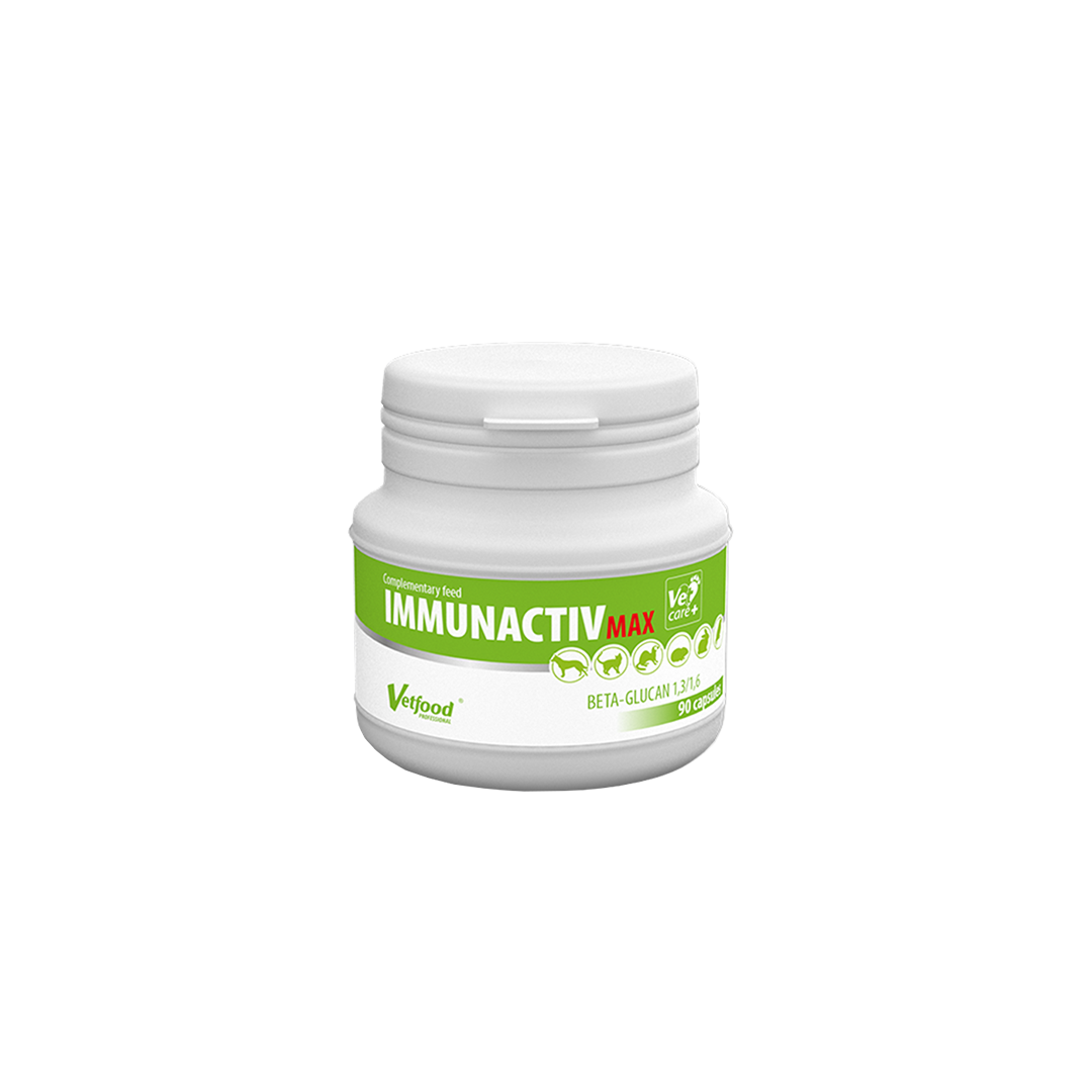 Immunactiv MAX 90 kapsułek Vetfood.png