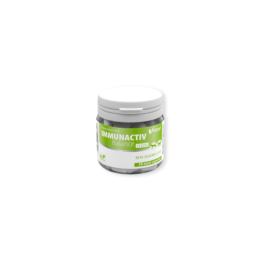 Immunactiv Balance mini 30 kapsułek Vetfood.png