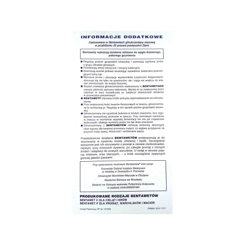 Bentawet P na hnačku pre prasiatka 1 kg Bentawet P na biegunkę dla prosiąt 1 kg-2.png