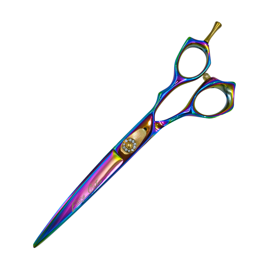 Nożyczki Easy Cut RAINBOW zagięte 7,5 cala 440C.png