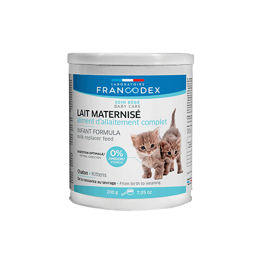 Mleko w proszku dla kociąt 200 g Francodex.png
