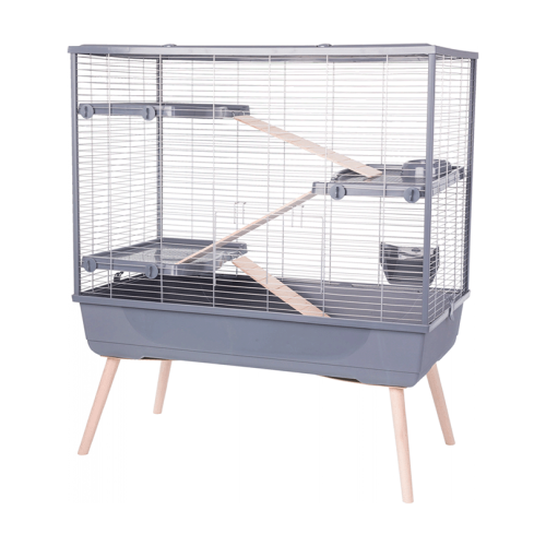 Klietka NEOLIFE 100 XL pre králika Zolux NEOLIFE-100-XL-szara.png