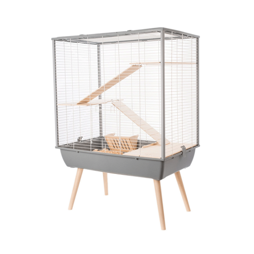 Neo Cosy veľká klietka pre hlodavce H80 Zolux Neo-Cosy-szara.png