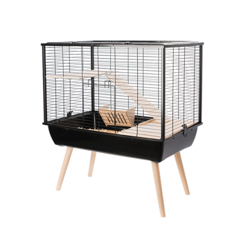 Neo Muki veľká klietka pre hlodavce H58 Zolux Neo-Muki-czarna.png