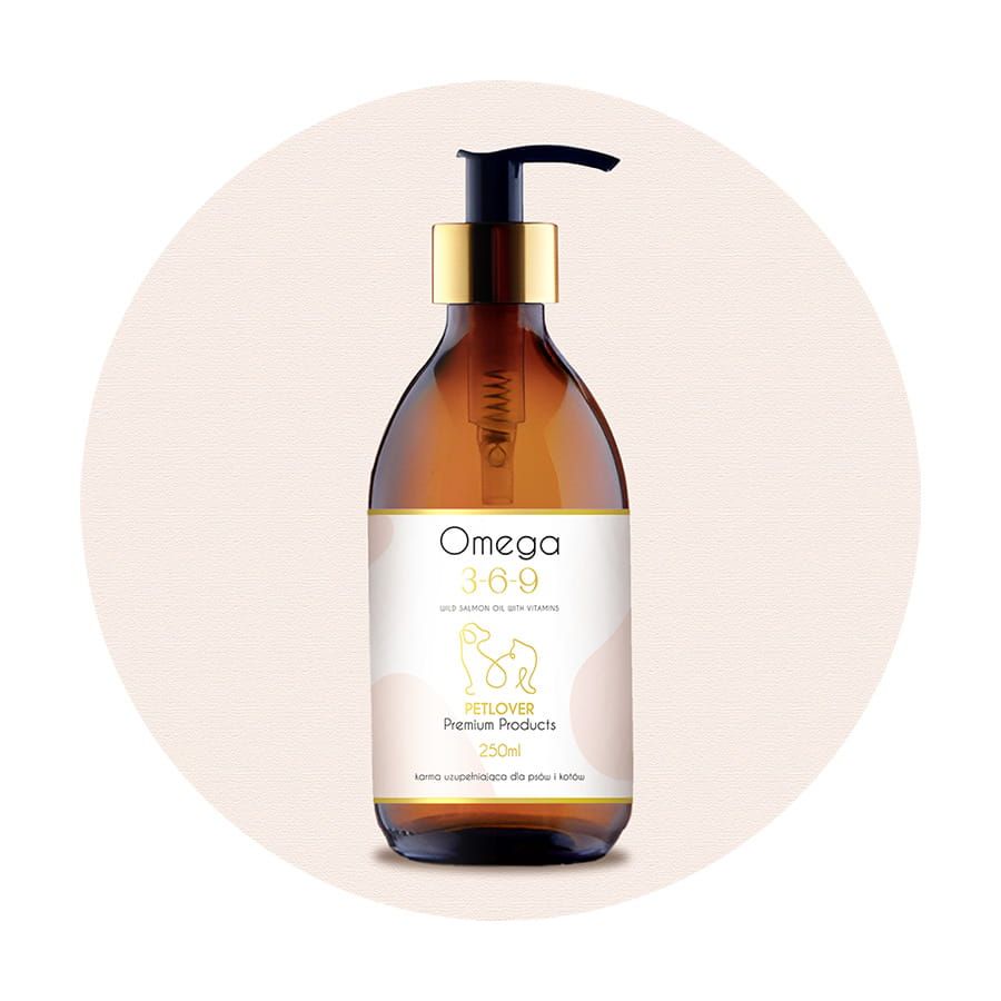 Omega 3-6-9 olej z divokého lososa 250ml PetLover