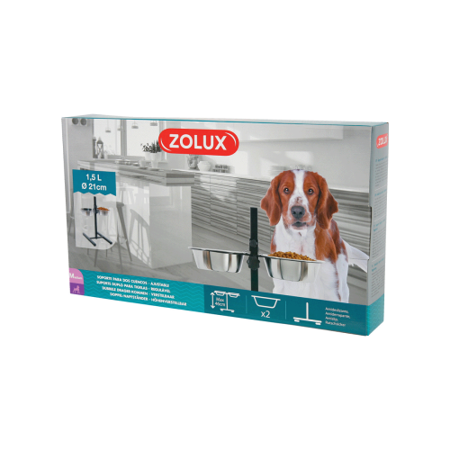 Misky na nastaviteľnom stojane 2 x 1,5 l 475428-miski-1.png