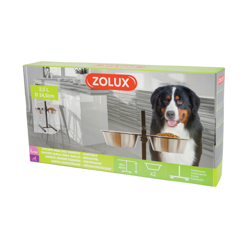 Misky na nastaviteľnom stojane 2 x 2,5 l 475429-1.png