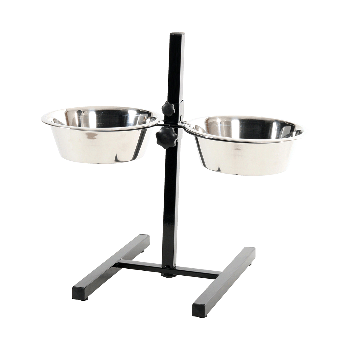 Misky na nastaviteľnom stojane 2 x 2,5 l