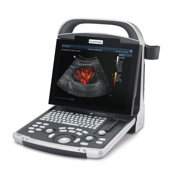 Mobilne USG weterynaryjne Magic 3000 PLUS z nowoczesnym designem – przenośne urządzenie diagnostyczne dla lekarzy weterynarii