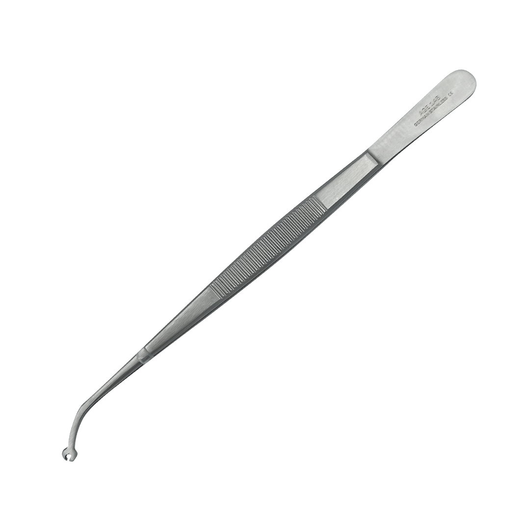 Pęseta z oczkiem 15 cm śr. 1,6 mm AGE 146.png
