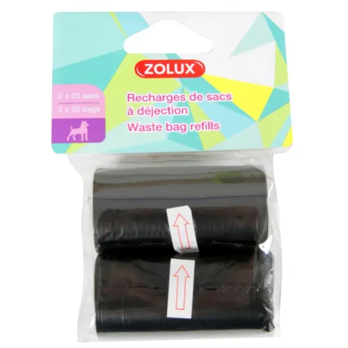 Vrecká na trus 2 x 20 ks. Zolux