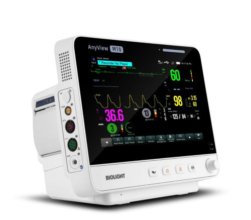 Monitor pacienta M10 Biolight Kardiomonitor M10 Biolight z 10,4-calowym ekranem dotykowym monitoruje EKG, SpO₂, NIBP, oddech i temperaturę. Lekki, mobilny, z funkcją rozpoznawania arytmii i długą pracą na baterii – idealny do opieki weterynaryjnej i medycznej.
