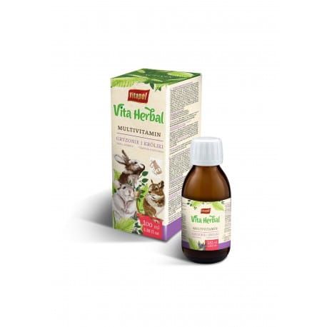 Vita Herbal multivitamín pre hlodavce 100 ml