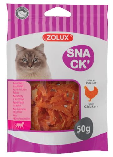 Mini kuracie filé pre mačky