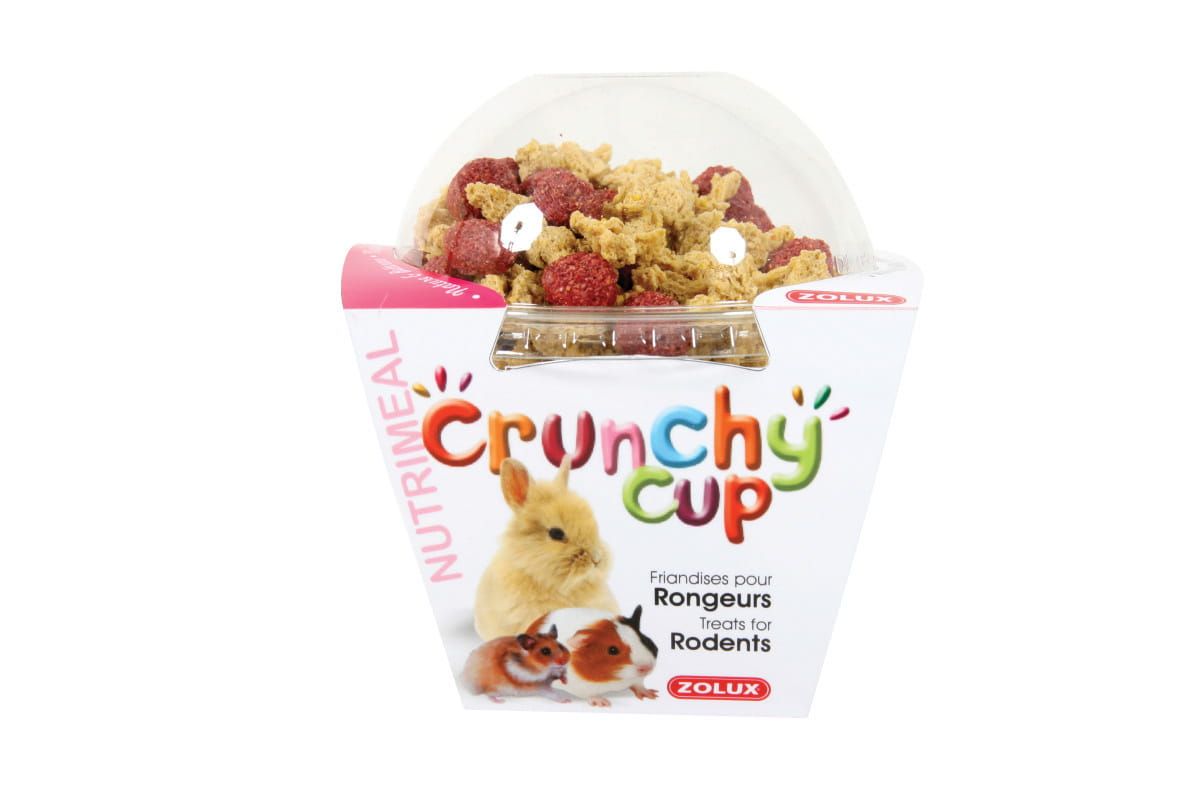 CRUNCHY CUP ošetruje hlodavce červená repa