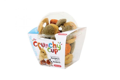 CRUNCHY CUP pochúťky pre hlodavce mrkva lucerna lucerna marchew.jpg