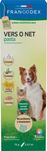 VERS O NET Pasta na tráviace problémy pre psy a mačky 70g