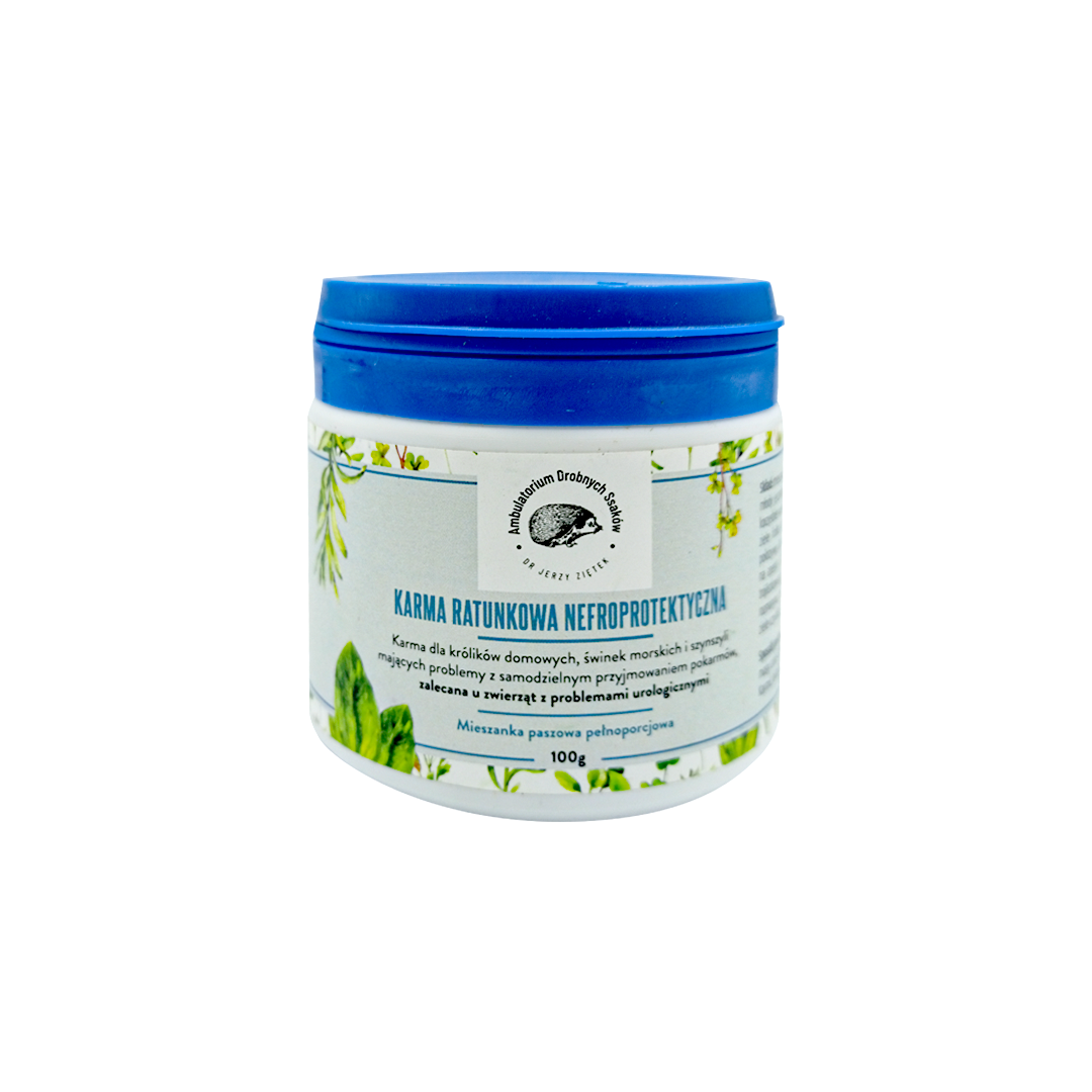 Karma nefroprotektyczna 100 g Dr. Ziętek.png
