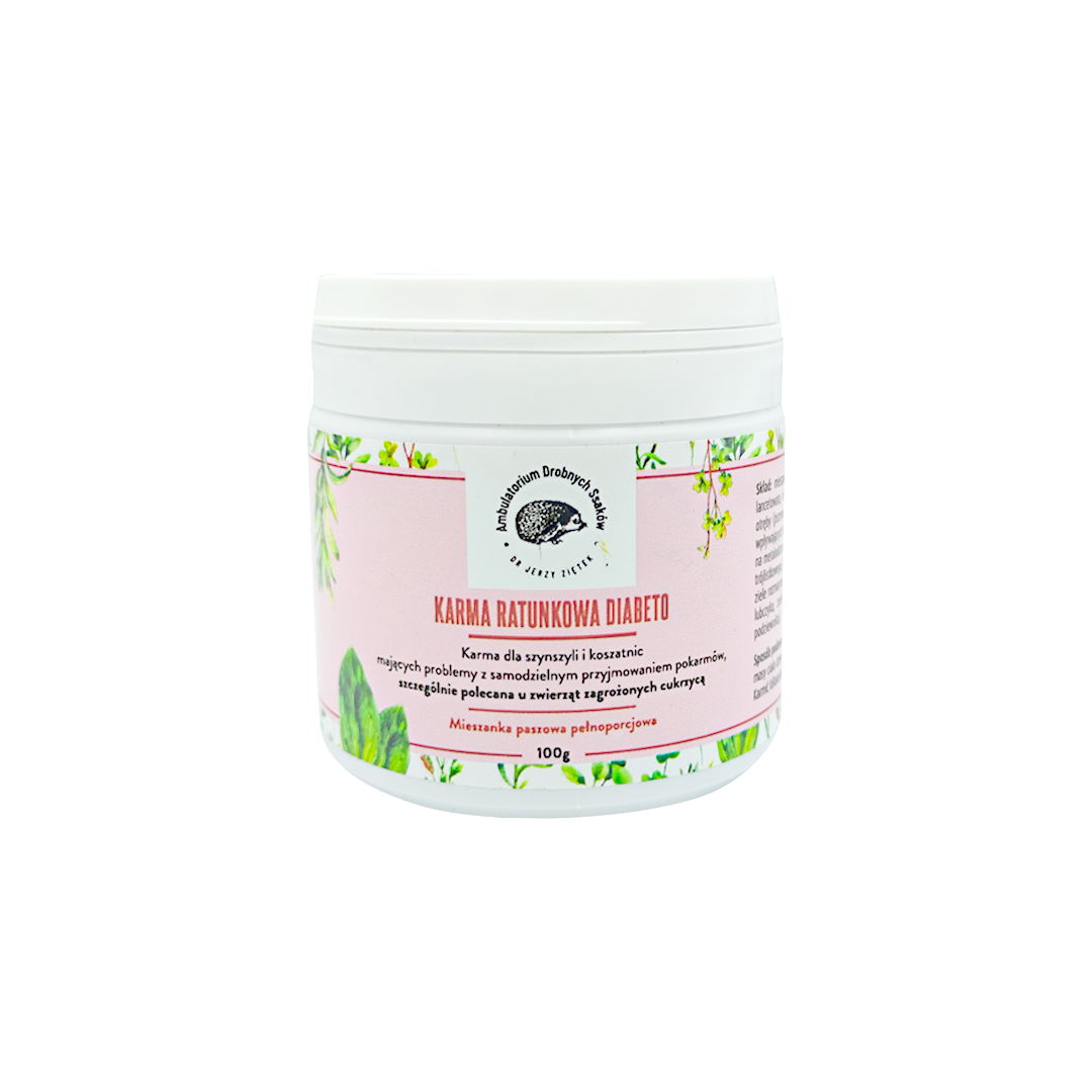 Karma ratunkowa DIABETO 100 g Dr. Ziętek.png