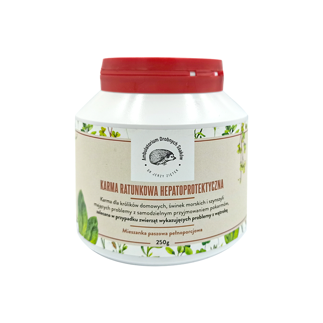 Karma hepatoprotektyczna 250 g Dr. Ziętek.png
