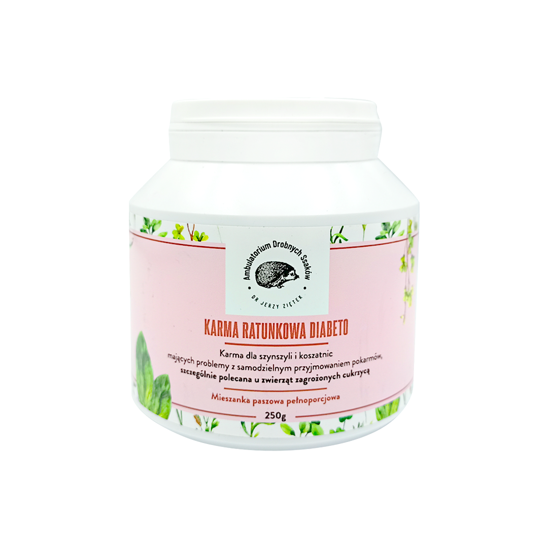 Karma ratunkowa DIABETO 250 g Dr. Ziętek.png