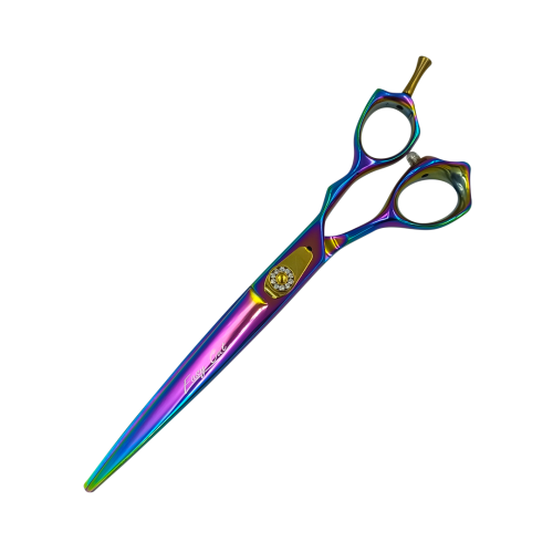 Rovné nožnice Easy Cut RAINBOW 7 palcov 440