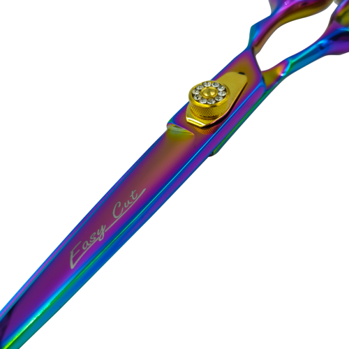 Rovné nožnice Easy Cut RAINBOW 7 palcov 440 Nożyczki Easy Cut RAINBOW proste 7 cali 440-2.png