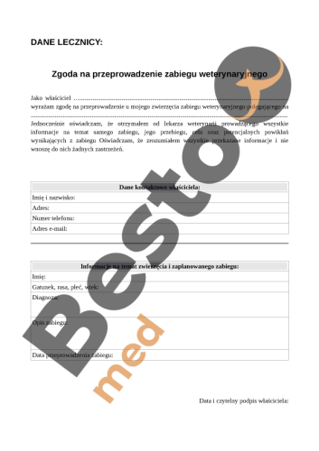 Súhlas s vykonaním veterinárneho zákroku Obszar roboczy 1.png