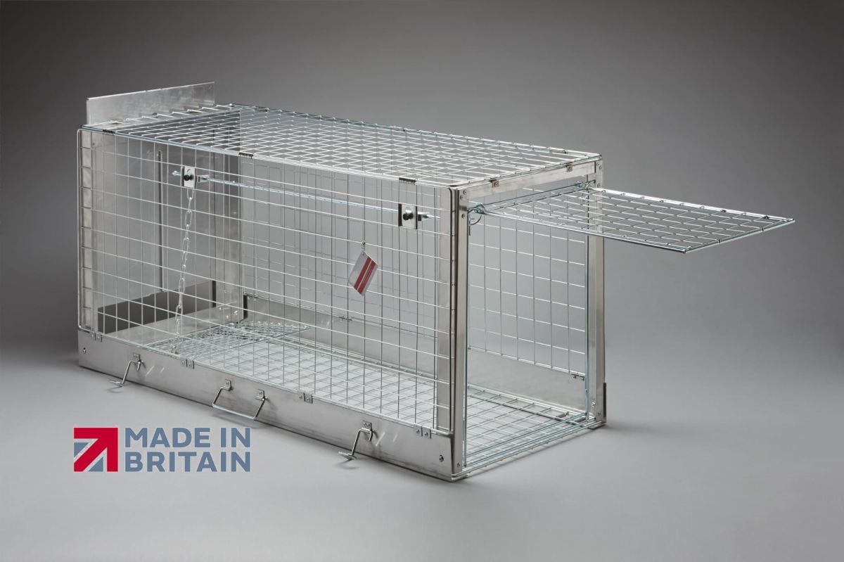 Veľká klietková pasca na rôzne zvieratá