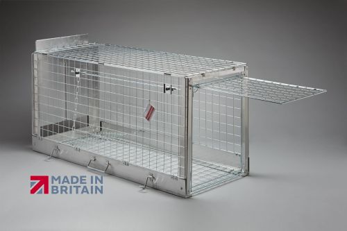 Veľká klietková pasca na rôzne zvieratá Klatka na psy i lisy 1.jpg