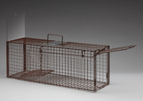 Klietka na mačky s drôtenou podlahou Klatka pułapka na koty 178-340.1.png