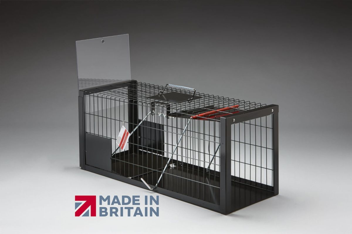 Klietka s pascou pre mačky a malé zvieratá