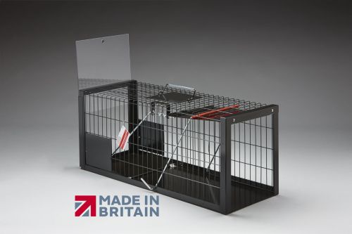 Klietka s pascou pre mačky a malé zvieratá Klatka pułapka na koty 178-315.1.jpg