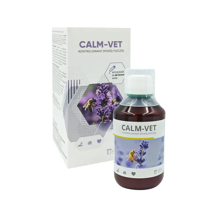 CALM-VET kontrolowany spokój pszczół płyn 200 ml.jpg