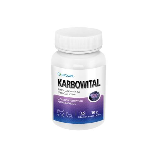 Carbovital pre psy a mačky 30 ks Eurowet Karbowital dla psów i kotów 30 szt Eurowet.jpg